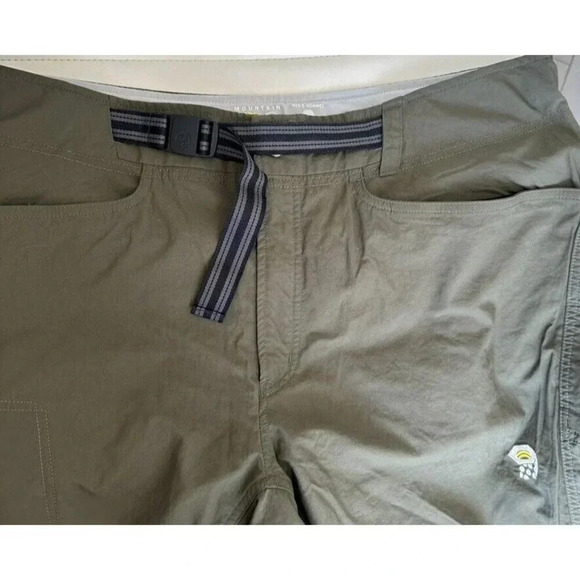 Mountain Hardwear‎ Mesa Cargo Pants Belted XL Hiking Outdoor Stretch - Picture 9 of 12
